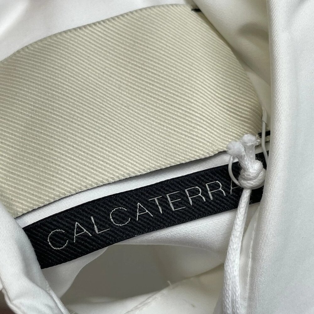 New Calcaterra Women’s Basic Button-Up Blouse Whi… - image 2